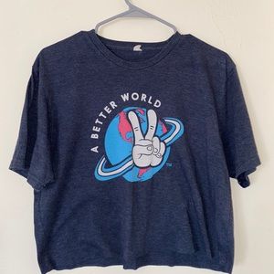 Dutch bros  cropped t shirt